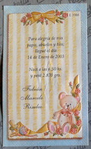 Estampas Bautismo