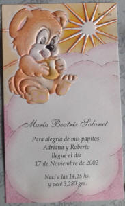 Estampas Bautismo