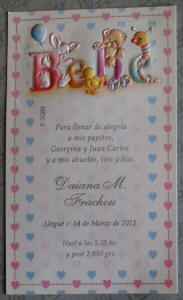 Estampas Bautismo