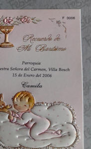Estampas Bautismo