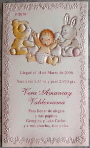 Estampas Bautismo